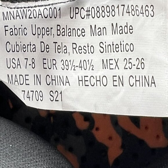 Athletic Works Gray Round Toe Aqua Socks Men's Size 7-8 Water Sport Shoes - Picture 9 of 9